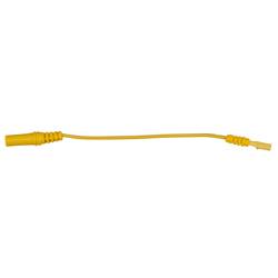 KS Tools 150.0964 propojovací kabel zásuvka 4 mm - žlutá 1 ks