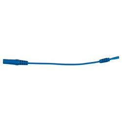 KS Tools 150.0962 propojovací kabel zásuvka 4 mm - modrá 1 ks