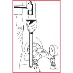 KS Tools 150.2090 1/2 rázový klíč, 560 + 100 mm