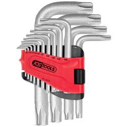 KS Tools 151.4610 TX sada klíčů T 8, T 10, T 15, T 20, T 25, T 27, T 30, T 40, T 45, T 50, T 55, T 60, T 70, T 80 14dílná