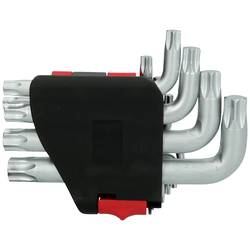 KS Tools 151.4610 TX sada klíčů T 8, T 10, T 15, T 20, T 25, T 27, T 30, T 40, T 45, T 50, T 55, T 60, T 70, T 80 14dílná