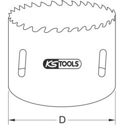 KS Tools 129.5016 1295016 vrtací korunka 16 mm 1 ks