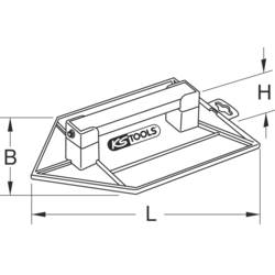 KS Tools 1440550 144.0550 hladítko