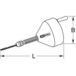 KS Tools 9001995 900.1995 #####Rohrreinigungsgerät 319 mm Vnější Ø 7.6 mm