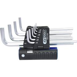 KS Tools 9202150 inbus sada klíčů 1/16 palec, 5/64 palec, 3/32 palec, 1/8 palec, 5/32 palec, 3/16 palec, 7/32 palec, 1/4 palec, 5/16 palec, 3/8 palec 10dílná