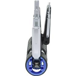 KS Tools 9202150 inbus sada klíčů 1/16 palec, 5/64 palec, 3/32 palec, 1/8 palec, 5/32 palec, 3/16 palec, 7/32 palec, 1/4 palec, 5/16 palec, 3/8 palec 10dílná