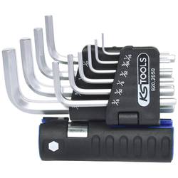 KS Tools 9202050 inbus sada klíčů 1/16 palec, 5/64 palec, 3/32 palec, 1/8 palec, 5/32 palec, 3/16 palec, 7/32 palec, 1/4 palec, 5/16 palec, 3/8 palec 10dílná