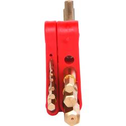 KS Tools 963.1513 inbus sada klíčů 1.5 mm, 2 mm, 2.5 mm, 3 mm, 4 mm, 5 mm, 6 mm, 8 mm, 10 mm 9dílná