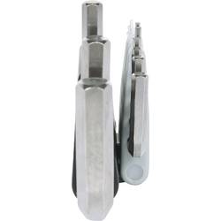 KS Tools 964.0420 inbus sada klíčů 1.5 mm, 2 mm, 2.5 mm, 3 mm, 4 mm, 5 mm, 6 mm, 8 mm, 10 mm 9dílná