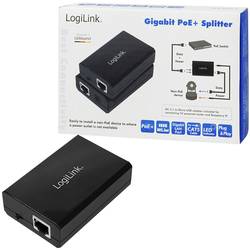 LogiLink KVM-Umschalter PoE splitter 1 GBit/s IEEE 802.3af (12.95 W), IEEE 802.3at (25.5 W)