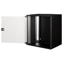 Digitus DN-49207 19 nástěnná rozváděcí skříň (š x v x h) 540 x 595 x 400 mm 12 U černá, černá (RAL 9005)