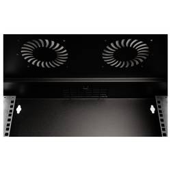 Digitus DN-49207 19 nástěnná rozváděcí skříň (š x v x h) 540 x 595 x 400 mm 12 U černá, černá (RAL 9005)