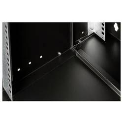 Digitus DN-49207 19 nástěnná rozváděcí skříň (š x v x h) 540 x 595 x 400 mm 12 U černá, černá (RAL 9005)