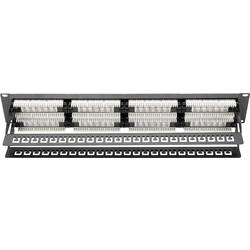 Digitus DN-91648U 48 portů síťový patch panel 483 mm (19) CAT 6 2 U vícebarevná neosazený