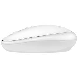 LogiLink ID0205 optická myš, přenos Bluetooth®, bezdrátový, 1600 dpi, bílá