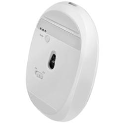 LogiLink ID0205 optická myš, přenos Bluetooth®, bezdrátový, 1600 dpi, bílá