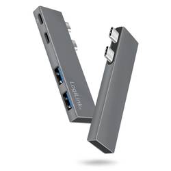 LogiLink USB-C® dokovací stanice UA0399 Vhodné pro značky (dokovací stanice pro notebook): Apple napájení USB-C®