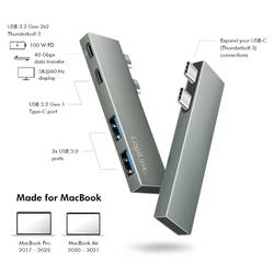 LogiLink USB-C® dokovací stanice UA0399 Vhodné pro značky (dokovací stanice pro notebook): Apple napájení USB-C®