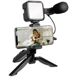 LogiLink AA0157 na mikrofon (jack 3,5 mm) videodržák černá