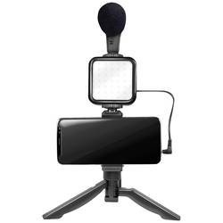 LogiLink AA0157 na mikrofon (jack 3,5 mm) videodržák černá