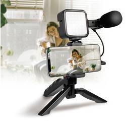 LogiLink AA0157 na mikrofon (jack 3,5 mm) videodržák černá
