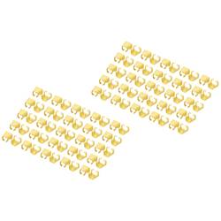 Digitus A-CC-Y barevné sponky na propojovací kabel žlutá 100 ks