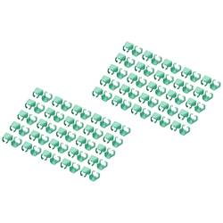 Digitus A-CC-G barevné sponky na propojovací kabel zelená 100 ks