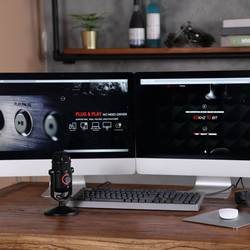 na stojanu USB studiový mikrofon Thronmax M3 Druh přenosu:kabelový stojan, vč. kabelu