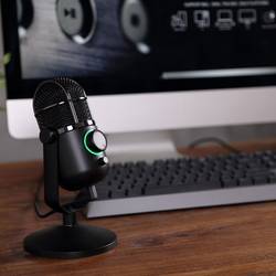 na stojanu USB studiový mikrofon Thronmax M3 Druh přenosu:kabelový stojan, vč. kabelu