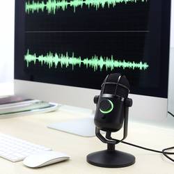 na stojanu USB studiový mikrofon Thronmax M3 Druh přenosu:kabelový stojan, vč. kabelu