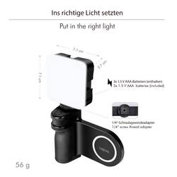 LogiLink AA0173 USB-C® stojan na mobilní telefon černá Vhodné pro mobil: alle Smartphones