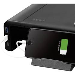 LogiLink BP0141 podstavec pod monitor Rozsah výšky: 8 cm (max) černá