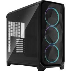 Fractal Design FD-C-MES3X-04 Full Tower PC skříň černá prachový filtr, boční okno, integrované osvětlení