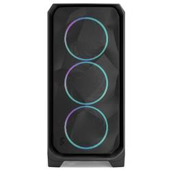 Fractal Design FD-C-MES3X-04 Full Tower PC skříň černá prachový filtr, boční okno, integrované osvětlení