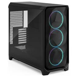 Fractal Design FD-C-MES3X-04 Full Tower PC skříň černá prachový filtr, boční okno, integrované osvětlení