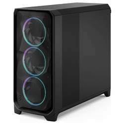 Fractal Design FD-C-MES3X-04 Full Tower PC skříň černá prachový filtr, boční okno, integrované osvětlení