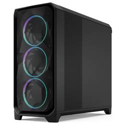 Fractal Design FD-C-MES3X-04 Full Tower PC skříň černá prachový filtr, boční okno, integrované osvětlení