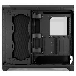 Fractal Design FD-C-MES3X-04 Full Tower PC skříň černá prachový filtr, boční okno, integrované osvětlení