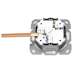 Digitus DN-9010/8-1 síťová zásuvka pod omítku panel s čelní deskou a rámečkem CAT 6A bílá