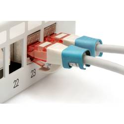 Digitus A-CC-B barevné sponky na propojovací kabel modrá 100 ks