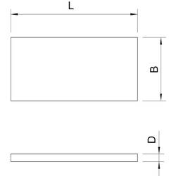 OBO Bettermann 7202904 montážní příslušenství (d x š x v) 500 x 250 x 30 mm 1 ks