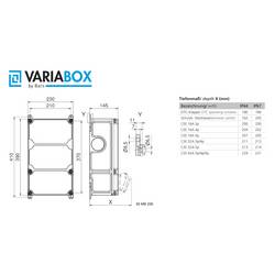 Bals Elektrotechnik CEE rozbočovací zásuvka 89076 89076