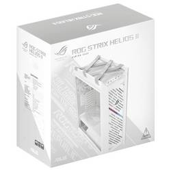 Asus ROG Strix Helios II midi tower PC skříň, herní pouzdro bílá