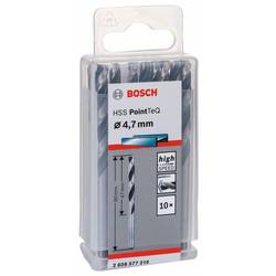 Bosch Accessories 2608577215 2608577215 HSS kovový spirálový vrták 4.7 mm Celková délka 80 mm DIN 338 válcová stopka 10 ks