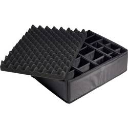 B & W International outdoor.cases Typ 6600 outdoorový kufřík, 26 l, (š x v x h) 550 x 225 x 350 mm, černá, 6600/B/RPD