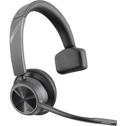 HP Poly VOYAGER 4310 UC Headset otevřená (On Ear) Bluetooth® mono černá Redukce šumu mikrofonu, Potlačení hluku Vypnutí zvuku mikrofonu telefon