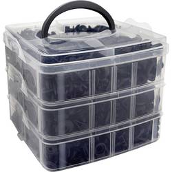 HP Autozubehör 14651 sada příchytek, typ Push (d x š) 17 cm x 17 cm