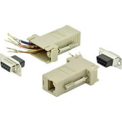 Digitus DIGITUS - RS 232 Adapter D-SUB adaptér D-SUB zásuvka 9pólová - RJ45 zásuvka 1 ks