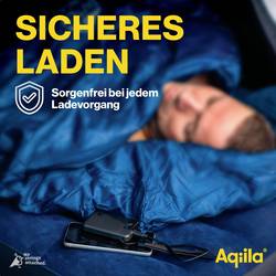 Aqiila Powerbird B5B powerbanka Li-Pol, 5000 mAh, USB-A, USB-C®, černá