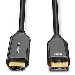 LINDY DisplayPort / HDMI kabelový adaptér Konektor DisplayPort, Zástrčka HDMI-A 3.00 m černá 40932 Kabel DisplayPort